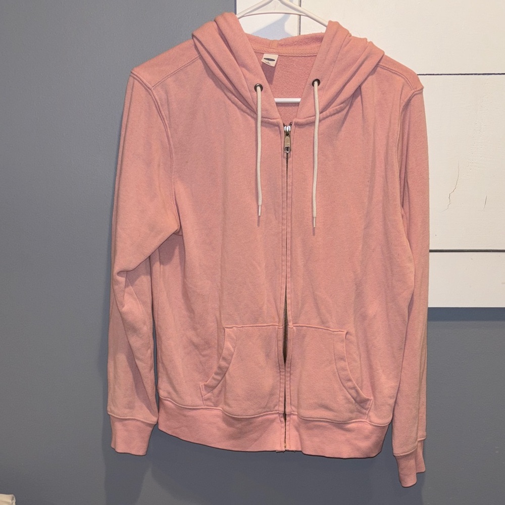 Old Navy Light Pink Hooded Jacket